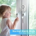 thumbnail image 5 of Greencycle Window Alarm Sensors,Sliding Door Alarms when Opened,Alarm Door Left Open,Door Alarm Delay,110dB Loud Alarm,Easy Installation,4 Alarm Modes,Suitable for Fridge, Dormitory,Home,Shop,8PK, 5 of 7