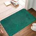thumbnail image 2 of Cauagu Teal Marble Print Front Door Mat for Indoor Entrance 16x24 Inche,Absorbent Doormat Washable Carpet for Bathroom/Garage/Kitchen/Entry/Back, 2 of 7
