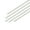 White, variant on Uxcell Plastic Round Rod1/8" Dia 20" LengthBlack FRP Fiberglass Round Rod Engineering Plastic Bar 5Pcs