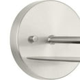 thumbnail image 6 of Progress Lighting Trimble 1-Light Wall Sconce, Brushed Nickel, Cone Shade, 6 of 10