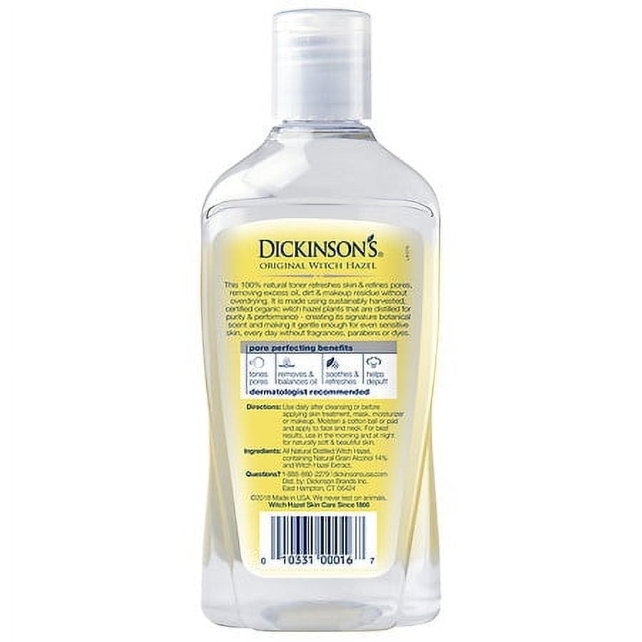 Dickinson's Original Witch Hazel Pore Perfecting Toner 16.0 fl oz Pack of 2