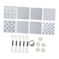 thumbnail image 4 of Kit de bordado japonés: materiales, hilo de coser, protectores de dedos multiusos, suministros de costura para proyectos hechos a mano y de patchwork., 4 of 9