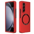 thumbnail image 5 of Elegant Choise Case for Samsung Galaxy Z Fold 5 5G Shockproof Magnetic Phone Cover, Red, 5 of 15