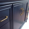 thumbnail image 2 of 60 in. Single Wooden Vanity  Blue Finish Cabinet Only, 2 of 11