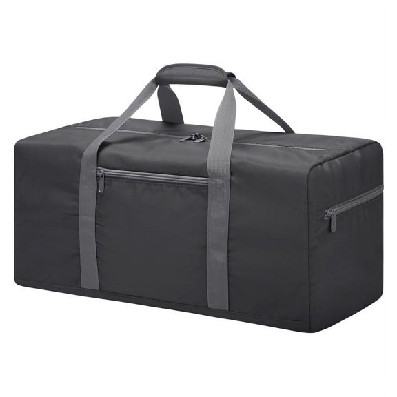 IFARADAY 22" Foldable Lightweight Waterproof Travel Duffel Bag, Grey