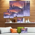 thumbnail image 3 of Finnish Lapland Trees in Winter - Landscape Canvas Art Print, 3 of 4