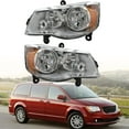 thumbnail image 2 of Genrics Headlights Assembly Replacement for 2011-2020 Dodge Grand Caravan 2008-2016 Chrysler Town & Country Headlamps Front lights Driver and Passenger Side, 2 of 6