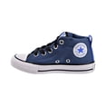 thumbnail image 4 of Converse Chuck Taylor All Star Street Mid Little Kids Shoes Mason Blue-Black 661885f, 4 of 6
