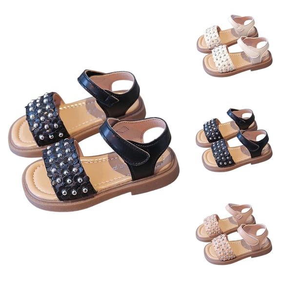 Sandals for Girls and Beach Slides for Kids Comfortable Adjustable Straps Lightweight Breathable Summer Casual Outdoor Play Shoes