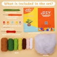 thumbnail image 2 of Deago Crochet Kit for Beginners - Crochet Starter Kit for Adults and Kids DIY Amigurumi Knitting Hooks Yarn Set with Step-by-Step Video Tutorials (Monstera Deliciosa), 2 of 7