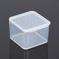 thumbnail image 3 of 50 Pcs Petits Contenants en Plastique Transparent Boîte de Rangement pour Composants Mini Boîtes à Outils, 3 of 6