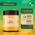 thumbnail image 4 of VitalBotanics | Inositol Puro con 60 capsulas | Suplemento Alimenticio de Inositol para Hombre y Mujer. VITALBOTANICS VTL_INSTL_60, 4 of 7