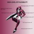 thumbnail image 3 of Transformers toys Elita, Transformers One Elita-1 Action Figures Toys, Collectible Transformer Toys Gifts for Kids for Kids Age 8+, 3 of 9