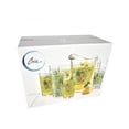thumbnail image 3 of Juego de Jarra para Agua con 6 Vasos Vidrio Crisa Piñas, 3 of 3