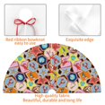 thumbnail image 4 of Rateoe Beach Life Print Christmas Tree Skirt 36" for Xmas Holiday New Year Party Circle Tree Mat Ornaments Decoration, 4 of 7