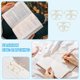 thumbnail image 4 of Uxcell 30Pcs Clip de papel en forma de mariposa, lindo, para suministros de oficina divertidos, dorado, 4 of 4
