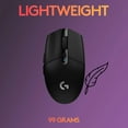 thumbnail image 5 of Logitech G305 LIGHTSPEED Wireless Gaming Mouse, Hero 12K Sensor, 12,000 DPI, Lightweight, 6 Programmable Buttons, 250h Battery Life, On-Board Memory, PC/Mac - Black, 5 of 11