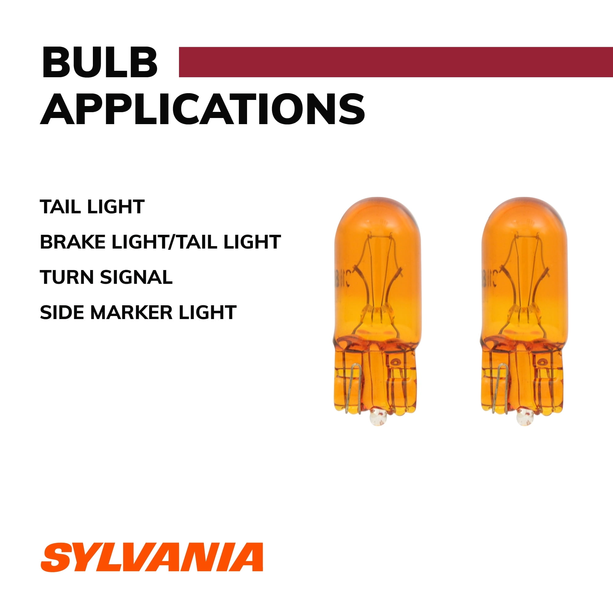 Sylvania 168NA Long Life Mini Bulb, 2 Pack, Compatible with Multiple Cars