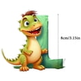 thumbnail image 3 of Color ornaments! Cute Cartoon Dinosaur Pendant 2D Acrylic Gift Pendant With Drawstring Pendant, 3 of 8