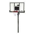 thumbnail image 1 of Lifetime 71525 Height Adjustable In Ground Basketball System, 54 Inch Shatterproof Backboard, 1 of 5
