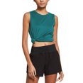 thumbnail image 5 of baleaf Women's Workout Tank Tops Sleeveless Running Athletic Shirts for Yoga Exercise Moisture Wicking Teal M, 5 of 6