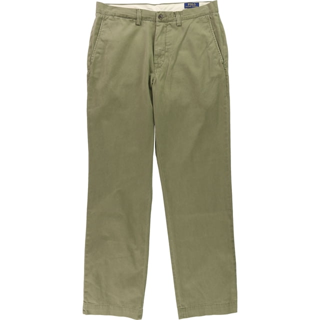 Ralph Lauren Mens Classic Casual Chino Pantalones, Verde, 38W x 30L Ralph Lauren chino