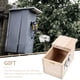 thumbnail image 2 of Casa de madera para pájaros, caja de cría para loros, caja nido para pájaros, nido de madera para periquitos, accesorio para loros, 2 of 7