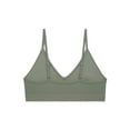 thumbnail image 6 of No Boundaries Seamless Ribbed Triangle Bralette, Sizes XS-XXXL, 6 of 11