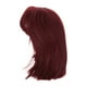 thumbnail image 4 of KAKOWELY Peluca corta color vino tinto con flequillo: Peluca sintética lacia de 30 cm para cosplay y fiestas diarias. Peluca a la moda hasta los hombros., 4 of 4