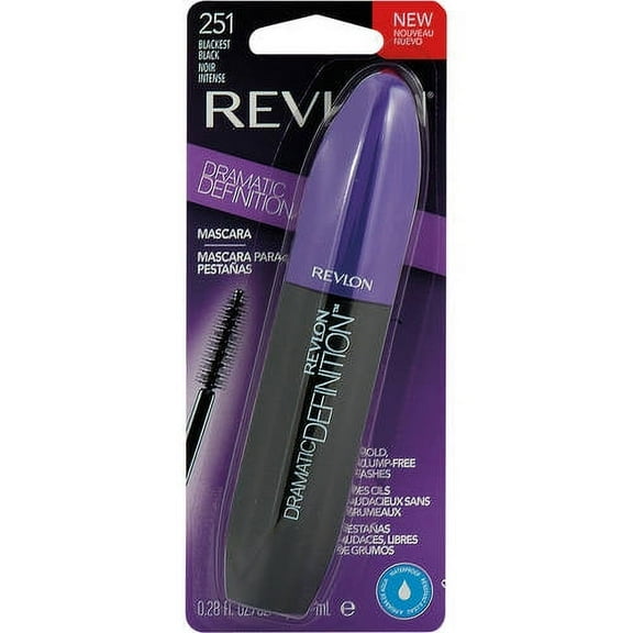 Revlon Dramatic Definition Mascara - Waterproof, Blackest Black