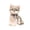White & Grey, variant on Realistic Cat Stuffed Animal Soft Lifelike Cat Plush Toy Cuddly Comfort Companion(White-L-25cm)