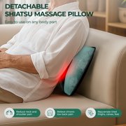 Himouta Full Body Massage Mat with Heat, Detachable Back Massage pad with Vibration Motors for full body massage,Gift