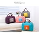 thumbnail image 5 of Bewildely Bolsa de viaje de tela Oxford de gran capacidad con asa plegable, bolsos de mano, bolsas de almacenamiento resistentes al desgaste, para Almacenamiento y organización del hogar Púrpura Bewildely HA077994-04, 5 of 6