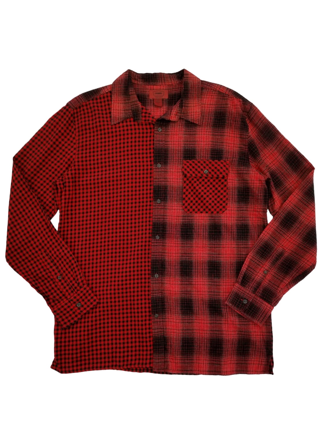 mens muscle fit denim shirt