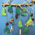 thumbnail image 3 of Kit de Manualidades Winlyn 54 Sets Árboles de Navidad Raspa Arcoíris 5", 3 of 9
