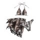 thumbnail image 4 of Conjunto de tres piezas de moda para mujer, traje de baño dividido, Bikini Sexy de Color sólido con cintura Fridja  nalpqowj53071, 4 of 6