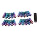 thumbnail image 2 of 20 Piezas de Tuercas para Pernos Prolongados con Herramienta de Ruedas Abiertas Multicolor kusrkot Tuercas de la rueda de carrera, 2 of 8