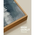 thumbnail image 5 of SHENIFY Large 24x36in3pcs Natural Framed Blue and Grey Abstract Wall Art Modern Minimalist Painting Decor Graffiti Artwork for Home Wall Decor, 5 of 5