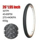 thumbnail image 4 of 26x1.95 Inch Bike Tire MTB Mountain Bike Bicycle Replacement Tire Wheel 30TPI, 4 of 5