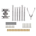 thumbnail image 2 of 6Pcs Tie Rod Kit ,for SCX24 Aluminium Alloy Light Weight Exquisite Design 124 Tie Rod Kit Cars Play Figure Vehicles, 2 of 8