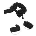 thumbnail image 3 of Unique Bargains 1 Pc Grace Hair Scarf Scrunchies Hair Ties Black, 3 of 5