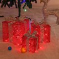 thumbnail image 1 of Cajas de regalo con adornos LED de Navidad, 3 uds., decoraciones para el hogar para fiestas de Navidad, decoraciones para patio, caja de regalo Wmkox8yii gf9972, 1 of 2