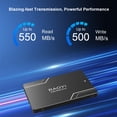 thumbnail image 2 of RAOYI 256GB SATA III SSD 2.5" Internal Hard Drives,Up to 550MB/s,with 3D NAND, for Laptop & Desktop PC Upgrade, 2 of 7