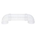 thumbnail image 1 of Hamster Cage External DIY Pipe Funny 2 Elbows 1 Straight Hamster Tunnel Tube Toy Playground Tunnel Exercise Cage External Pipe Channel Toy for Mouse H, 1 of 3