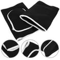 thumbnail image 1 of UPOUART 1 Paire de Genouillères Courbées Protection Noire, 1 of 8