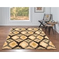 thumbnail image 2 of Linon Trio Paxton Hand Tufted Polyester 5'x7' Rug in Gray, 2 of 4