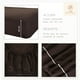 thumbnail image 4 of Juego de Sábanas Queen Size Color Chocolate 2800 Hilos Extra Suave Premium SOFT NATURE, 4 of 5