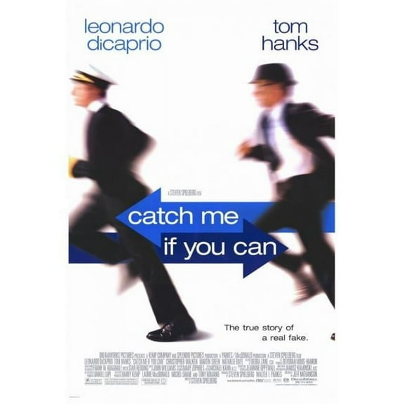 Pop Culture Graphics Catch Me If You Can Movie Poster Print, 27 x 40