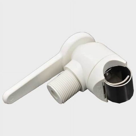 Newmar RailFast Boat Antenna Mount 311-NLH | Lay Down Handle White