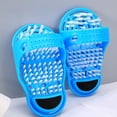 thumbnail image 3 of Soidarity Zapatilla De Limpieza Suave Para Hombre Con Piedra Pómez Y Cerdas Exfoliando Y Eliminando La Piel Muerta Ayudas para vestirse con gancho de botón, 3 of 6